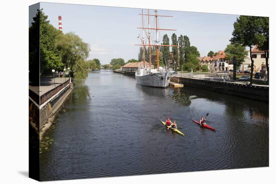 The Canals of Klaipeda, Lithuania-Dennis Brack-Premier Image Canvas