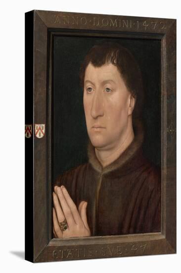 The Canon Gilles Joye, 1472 (Tempera & Oil on Panel)-Hans Memling-Premier Image Canvas