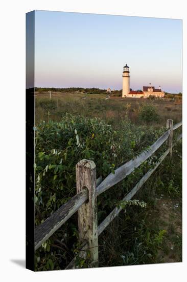 The Cape Cod Lighthouse,. Highland Light, in Truro, Massachusetts-Jerry and Marcy Monkman-Premier Image Canvas