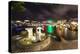 The Capital City of Wellington, Harbour at Night, North Island, New Zealand, Pacific-Michael Nolan-Premier Image Canvas