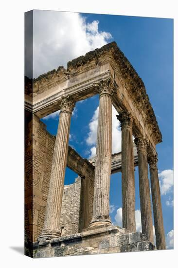 The Capitol, Dougga Archaeological Site, Tunisia-Nico Tondini-Premier Image Canvas