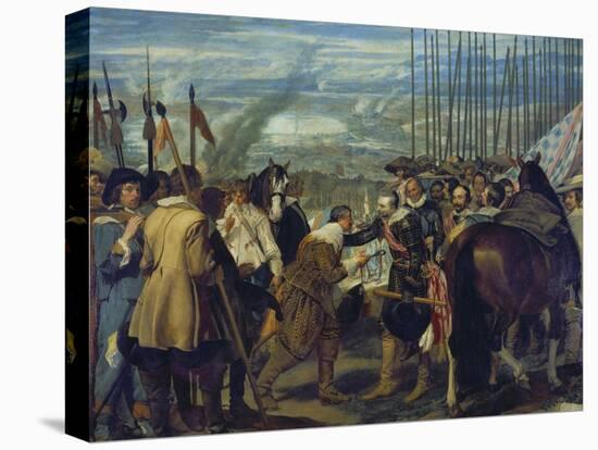 The Capitulation of Breda, 1634/1635-Diego Velazquez-Premier Image Canvas