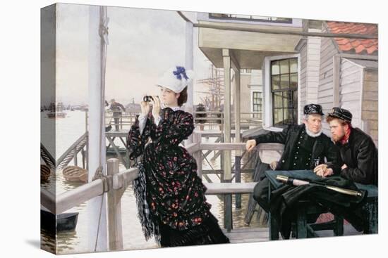 The Captain's Daughter-James Tissot-Premier Image Canvas