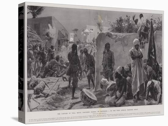 The Capture of Yola, Benue, Northern Nigeria, on 2 September, by the West African Frontier Force-Richard Caton Woodville II-Premier Image Canvas