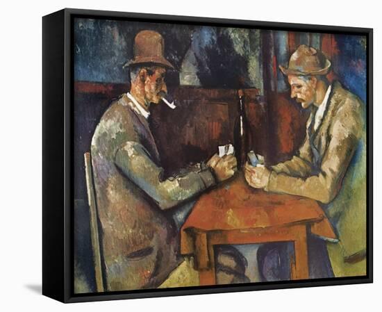 The Card Players, 1890-92-Paul Cézanne-Stretched Canvas