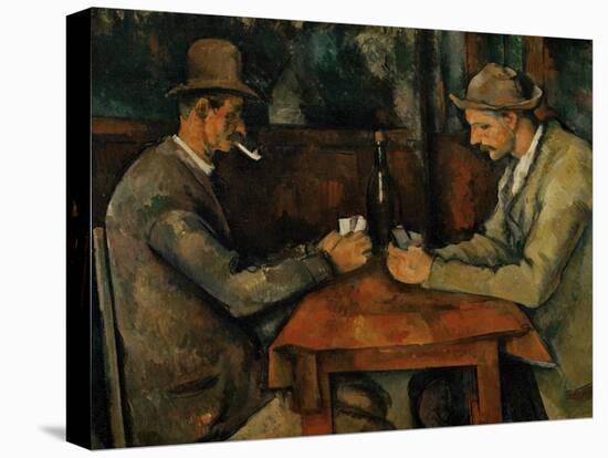 The Card Players, 1890-95-Paul Cézanne-Premier Image Canvas