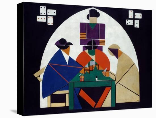 The Card Players. 1916 - 17-Theo Van Doesburg-Premier Image Canvas