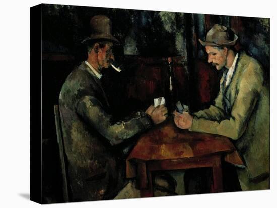 The Card Players-Paul Cézanne-Premier Image Canvas