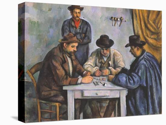 The Card Players-Paul Cézanne-Premier Image Canvas