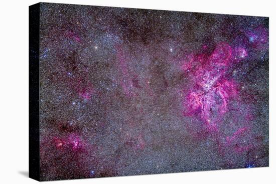 The Carina Nebula and Surrounding Clusters-Stocktrek Images-Premier Image Canvas