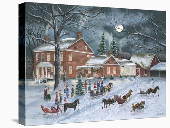 The Carolers Gather-Bob Fair-Premier Image Canvas