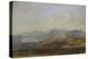 The Carrara Mountains from Pisa, 1845 - 1846-George Frederick Watts-Premier Image Canvas