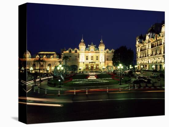 The Casino and Hotel De Paris by Night, Monte Carlo, Monaco-Ruth Tomlinson-Premier Image Canvas