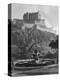 The Castle and Ross Fountain, Edinburgh, 1924-1926-Alfred Hind Robinson-Premier Image Canvas