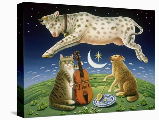 The Cat and the Fiddle, 2004-Frances Broomfield-Premier Image Canvas