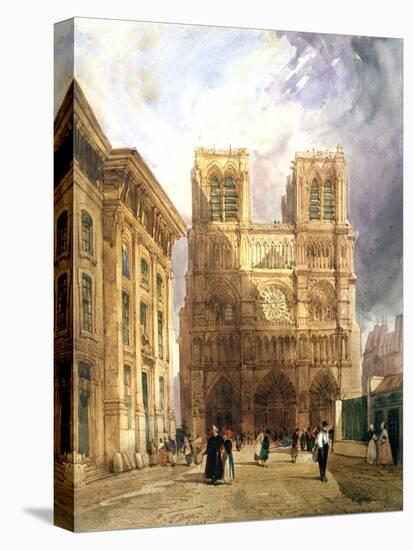 The Cathedral of Notre Dame, 1836-Thomas Shotter Boys-Premier Image Canvas