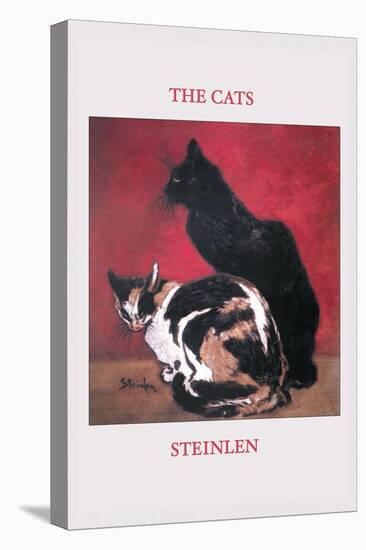 The Cats-Th?ophile Alexandre Steinlen-Stretched Canvas