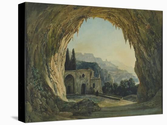 The Cave of the Capuchins in Amalfi, Italy-null-Premier Image Canvas