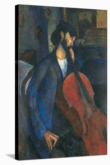 The Cellist, 1909-Amedeo Modigliani-Premier Image Canvas