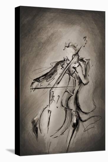 The Cellist-Marc Allante-Premier Image Canvas