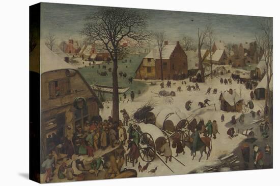 The Census at Bethlehem (The Numbering at Bethlehe), 1566-Pieter Bruegel the Elder-Premier Image Canvas