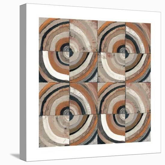 The Center I Abstract Warm-Cheryl Warrick-Stretched Canvas