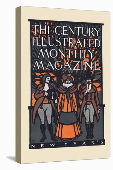 The Century Illustrated Monthly Magazine, New Year'S-Will Bradley-Stretched Canvas