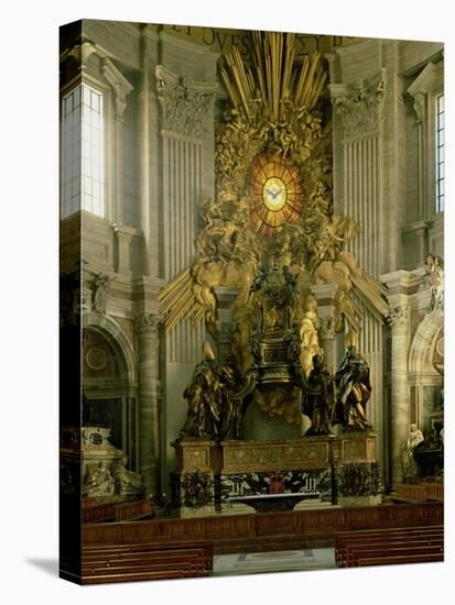 The Chair of St. Peter, 1665-Giovanni Lorenzo Bernini-Premier Image Canvas