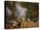 The Chalet of the Bicycle at Bois De Boulogne-Jean Béraud-Premier Image Canvas