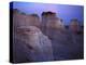 The Chalk Pyramids, Monument Rocks National Natural Area, Kansas, USA-Charles Gurche-Premier Image Canvas