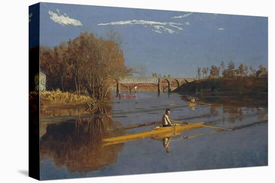 The Champion Single Sculls (Max Schmitt in a Single Scull), 1871-Thomas Cowperthwait Eakins-Premier Image Canvas