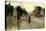 The Champs Elysees, Paris-Georges Stein-Premier Image Canvas