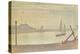 The Channel at Gravelines in the Evening-Georges Seurat-Stretched Canvas