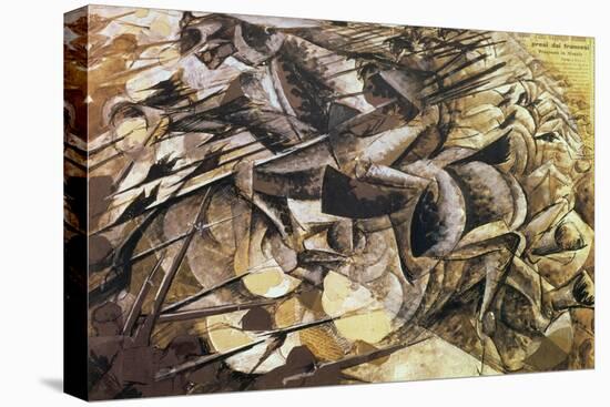 The Charge of the Lancers, 1915-Umberto Boccioni-Premier Image Canvas