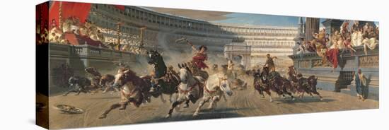 The Chariot Race, C.1882-Alexander Von Wagner-Premier Image Canvas