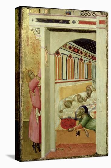 The Charity of St Nicholas of Bari-Ambrogio Lorenzetti-Premier Image Canvas