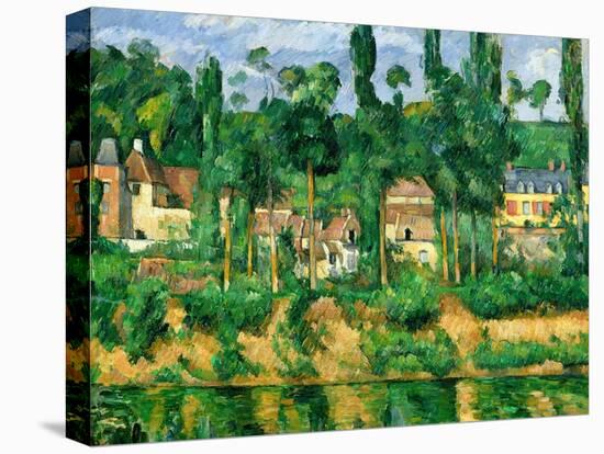 The Chateau De Medan, C.1880-Paul Cézanne-Premier Image Canvas