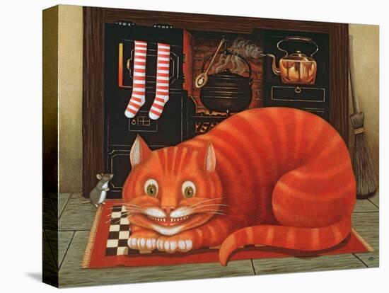 The Cheshire Cat, 1993-Frances Broomfield-Premier Image Canvas