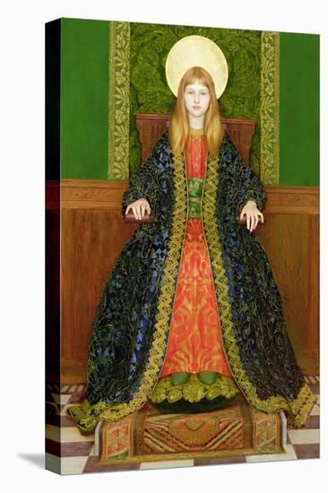 The Child Enthroned, circa 1894-Thomas Cooper Gotch-Premier Image Canvas