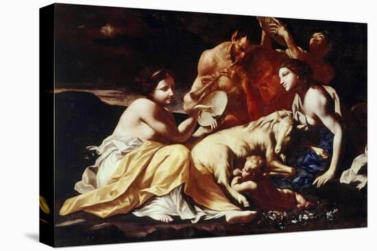 The Childhood of Jupiter, C.1702-14-Carlo Cignani-Premier Image Canvas