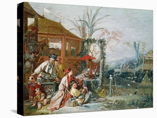 The Chinese Hunt, circa 1742-Francois Boucher-Premier Image Canvas