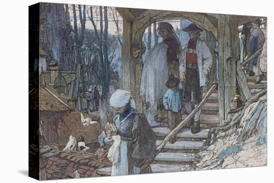 The Christening Gate in Lausanne, C.1861-Matthijs Maris-Premier Image Canvas