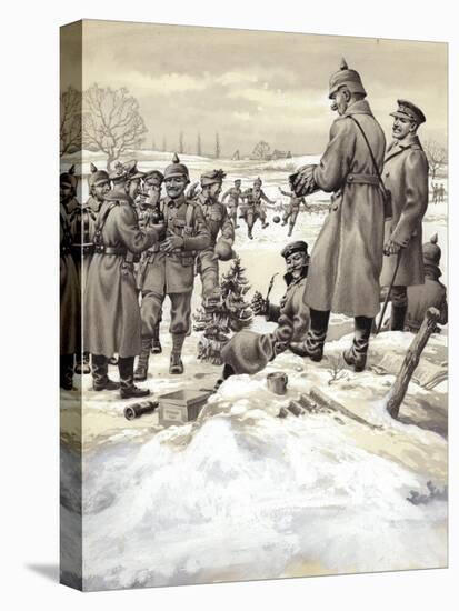 The Christmas Day Armistice-Pat Nicolle-Premier Image Canvas