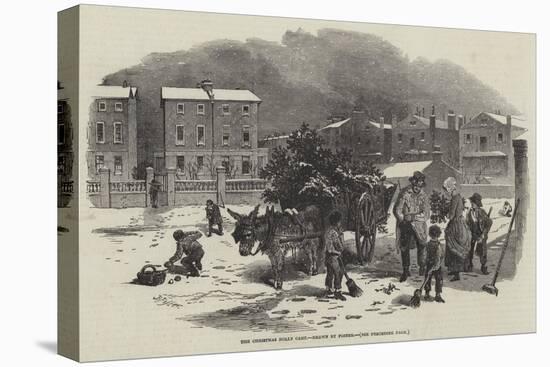 The Christmas Holly Cart-Myles Birket Foster-Premier Image Canvas
