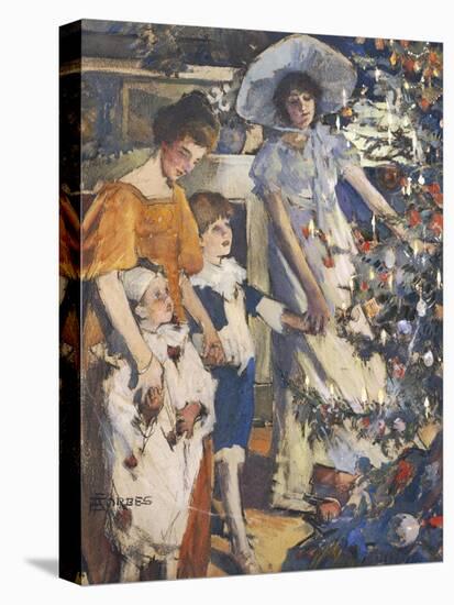 The Christmas Tree-Elizabeth Adela Stanhope Forbes-Premier Image Canvas