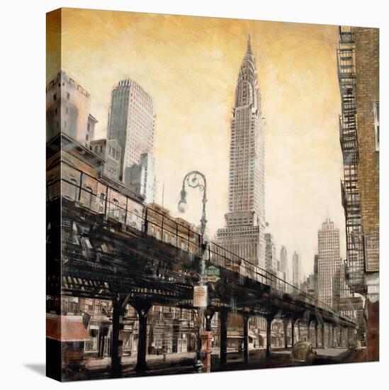 The Chrysler Building from the-Matthew Daniels-Stretched Canvas