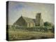 The Church at Gréville, 1871/1874-Jean-François Millet-Premier Image Canvas