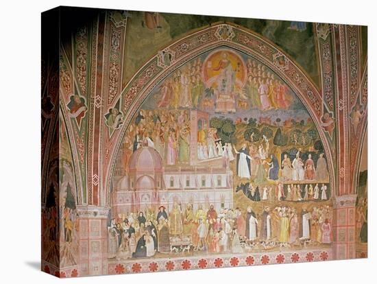 The Church Militant and Triumphant, in the Spanish Chapel, C.1369-Andrea di Bonaiuto-Premier Image Canvas