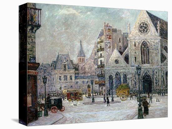 The Church of St. Nicolas-Des-Champs, Rue St. Martin, Paris, 1908-Maxime Emile Louis Maufra-Premier Image Canvas