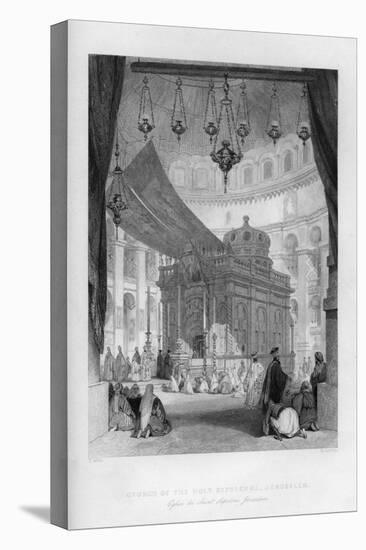 The Church of the Holy Sepulchre, Jerusalem, Israel, 1841-H Griffiths-Premier Image Canvas